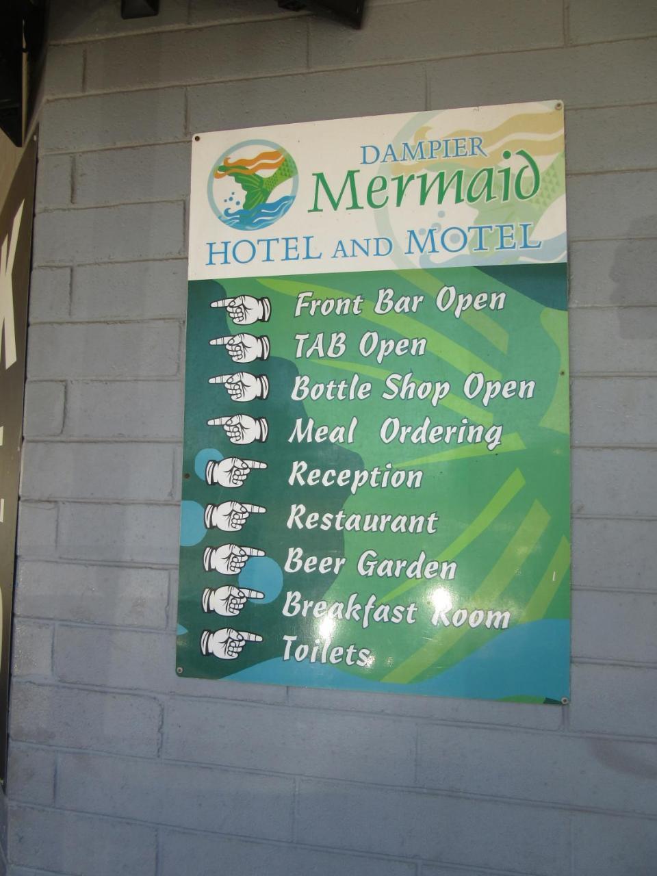 Dampier Mermaid Hotel Karratha Esterno foto